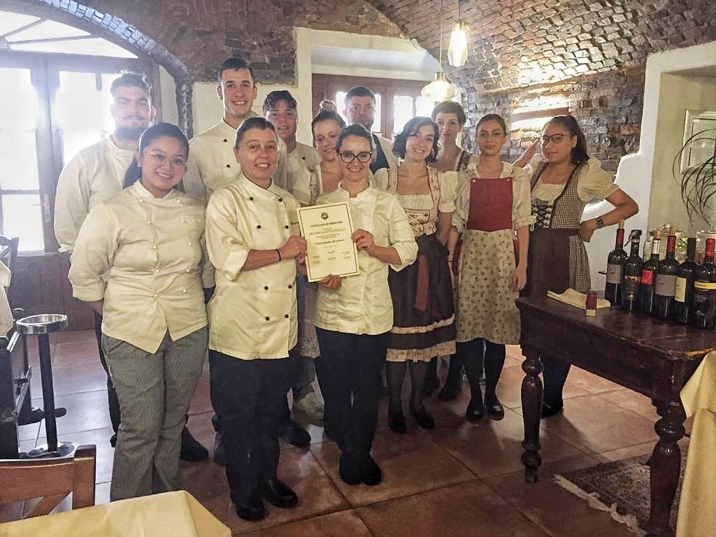 Stage e cucina italiana