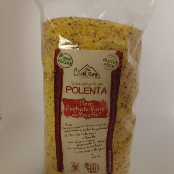 Polenta di Mais rosso di Rovetta 500 gr