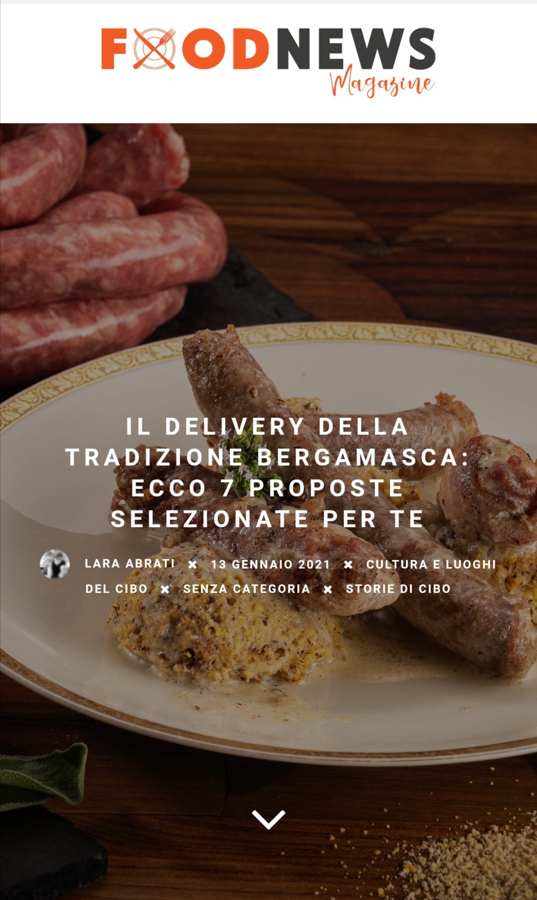 Il delivery della tradizione bergamasca