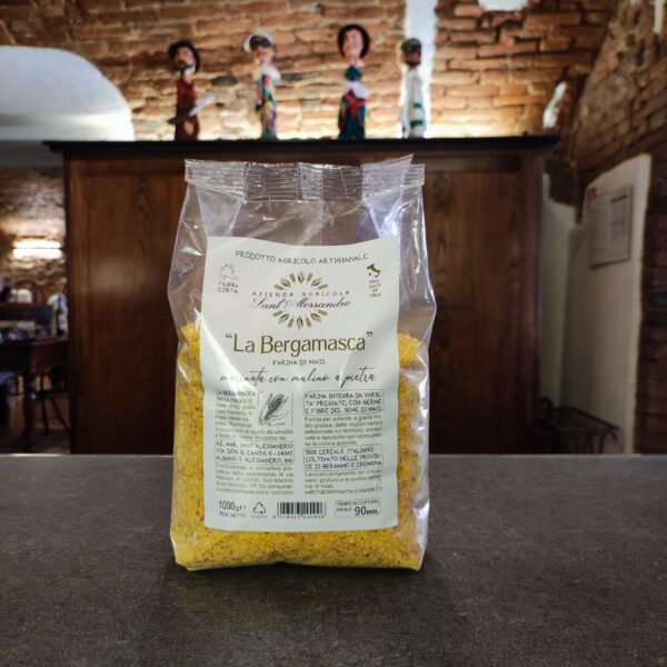 "La Bergamasca" farina di mais giallo 500 gr
